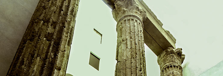 Columns of the Temple of Augustus